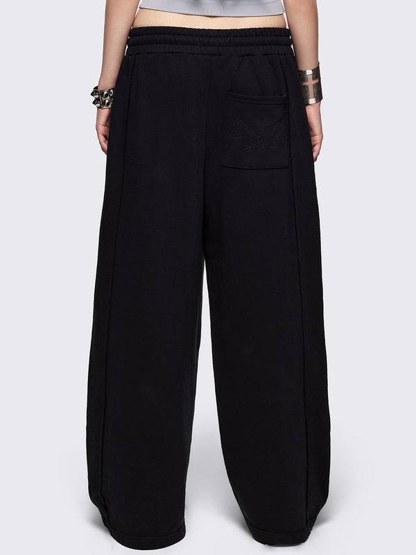 Minga London Hexa Black Sweatpants