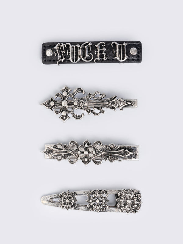 Minga London IDGAF Hair Clip Set