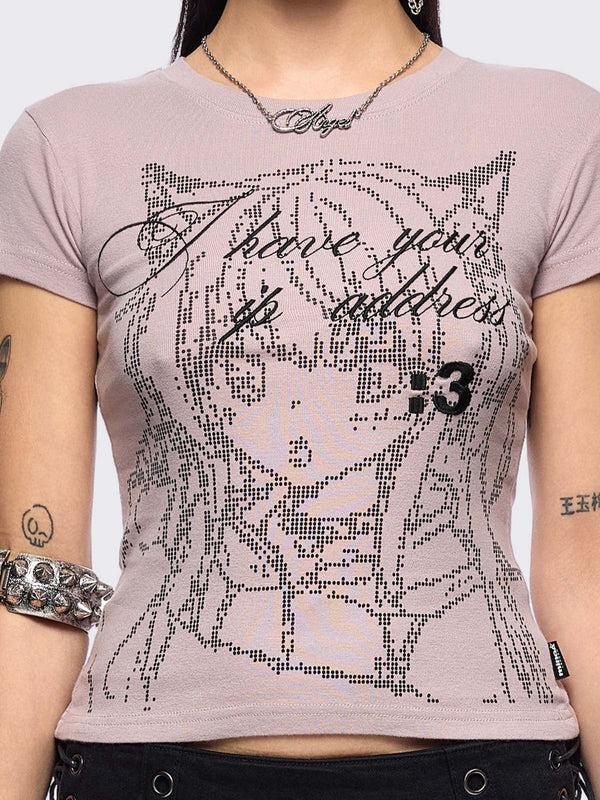 Minga London Ip Address Baby Tee