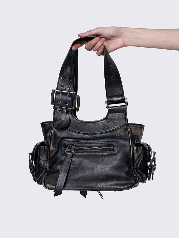 Minga London Jade Vegan Shoulder Bag