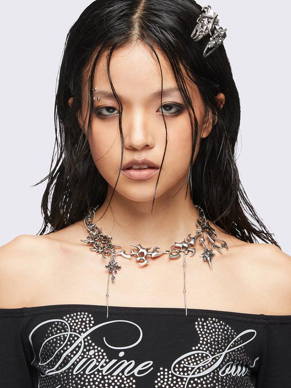 Minga London Jinx Charm Necklace