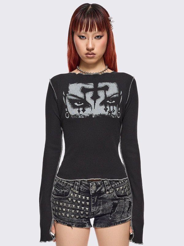 minga london Maleficent Top
