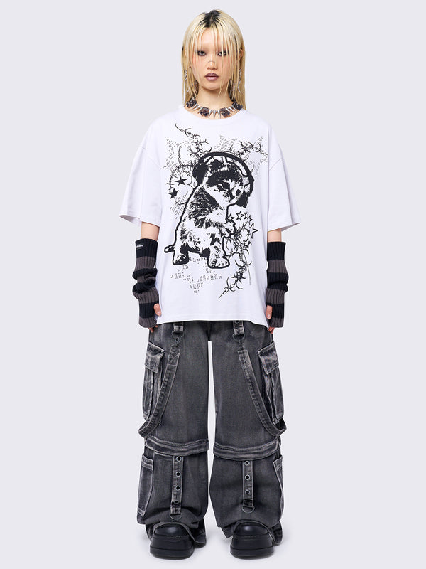 Minga London Meow Beats T-Shirt