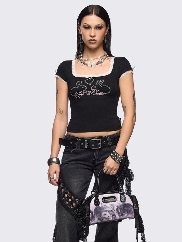 Minga London Meowie Bowling Bag