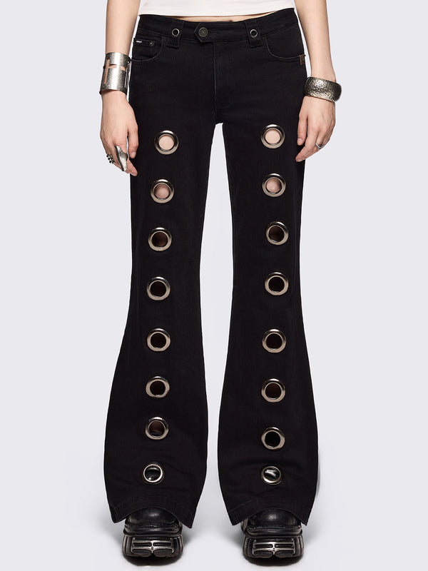 minga london Moxie Flared Jeans