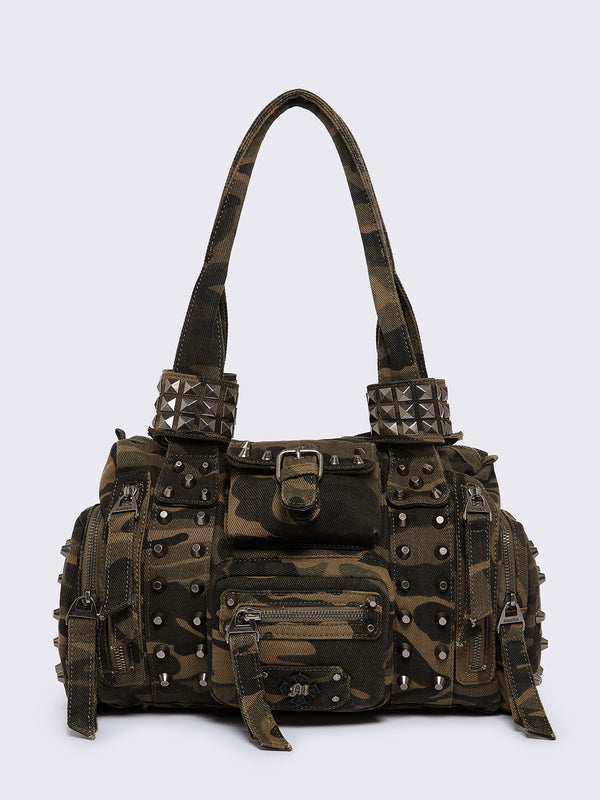 minga london Myrrh Camo Shoulder Bag