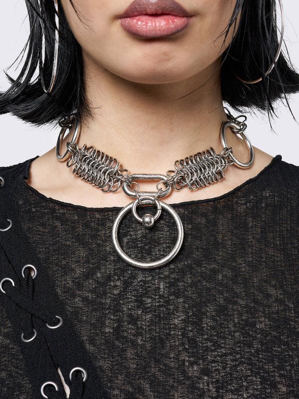 minga london Nexus O-Ring Choker