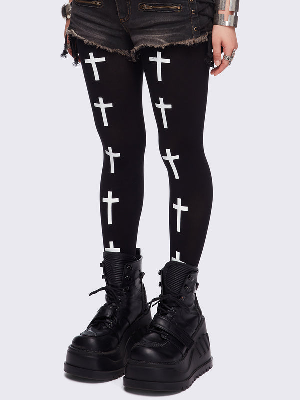 Minga London No Saints Club Tights