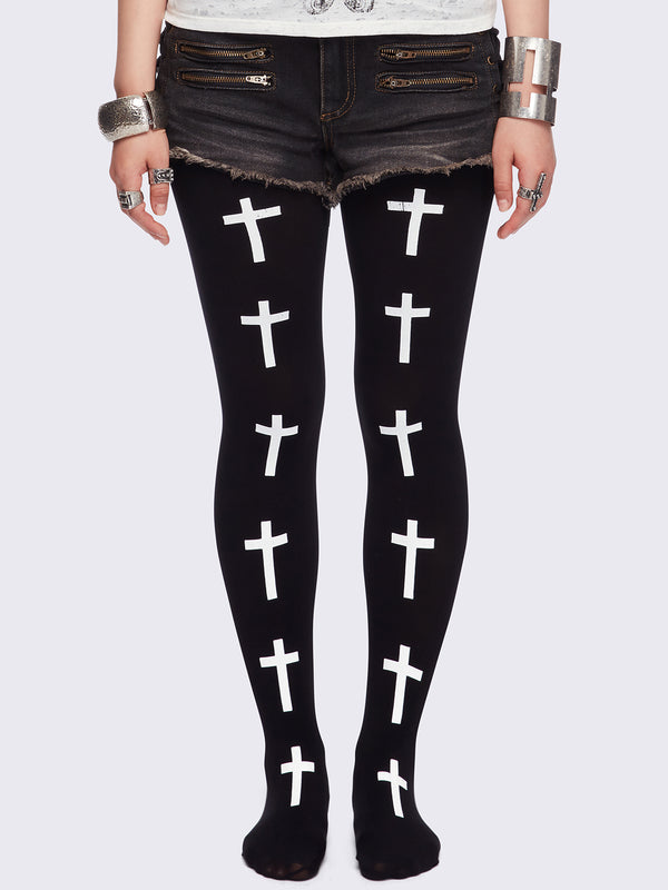 Minga London No Saints Club Tights