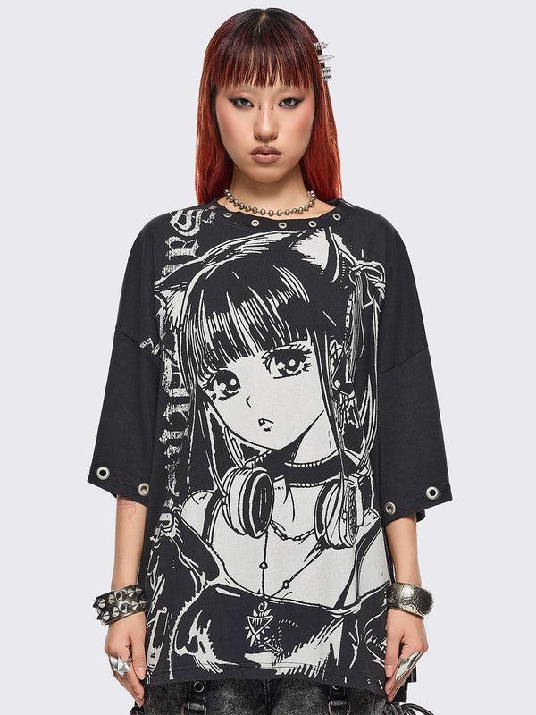 minga london Not That Saintly T-Shirt