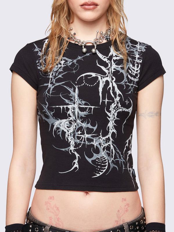 Minga London Occult Baby Tee