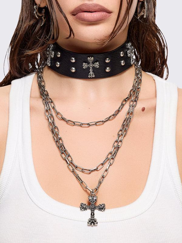 minga london Sacrilege Choker Set
