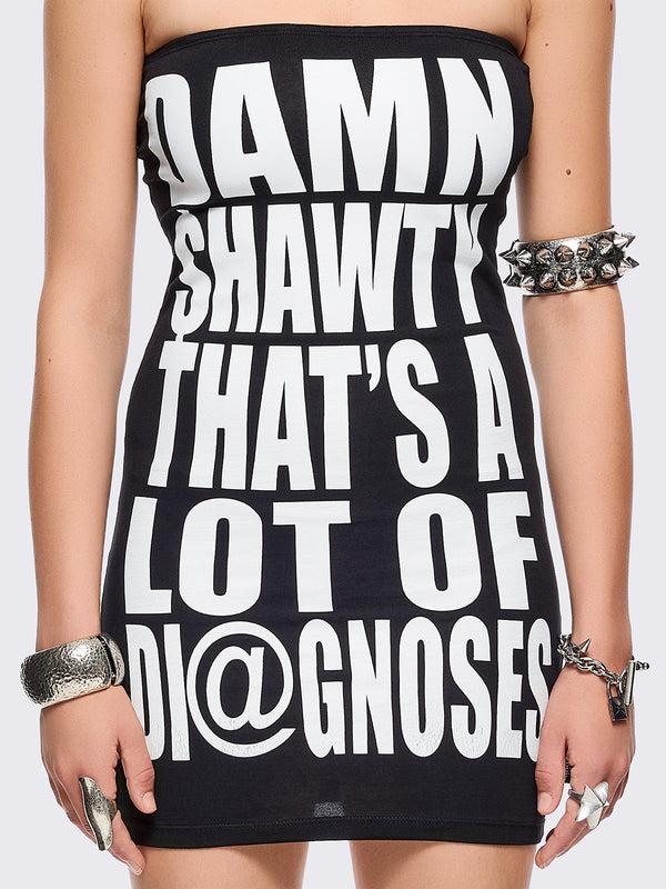 Minga London Shawty Diagnosed Dress