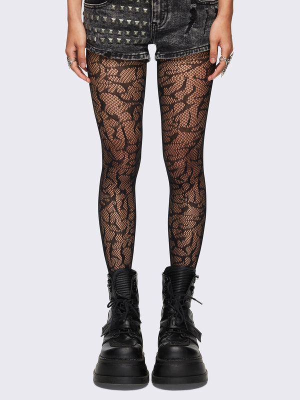minga london Sigilism Fishnet Tights
