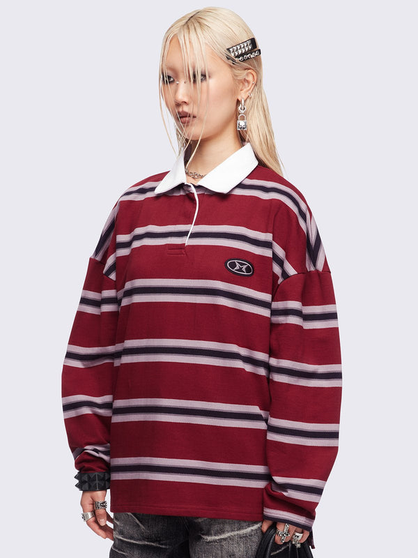 Minga London Spencer Striped Polo