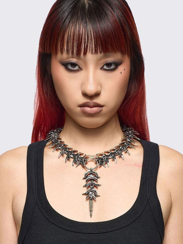 minga london Spine Necklace