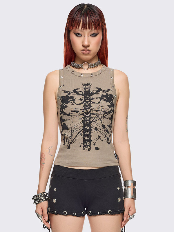 minga london Under the Skin Vest Top