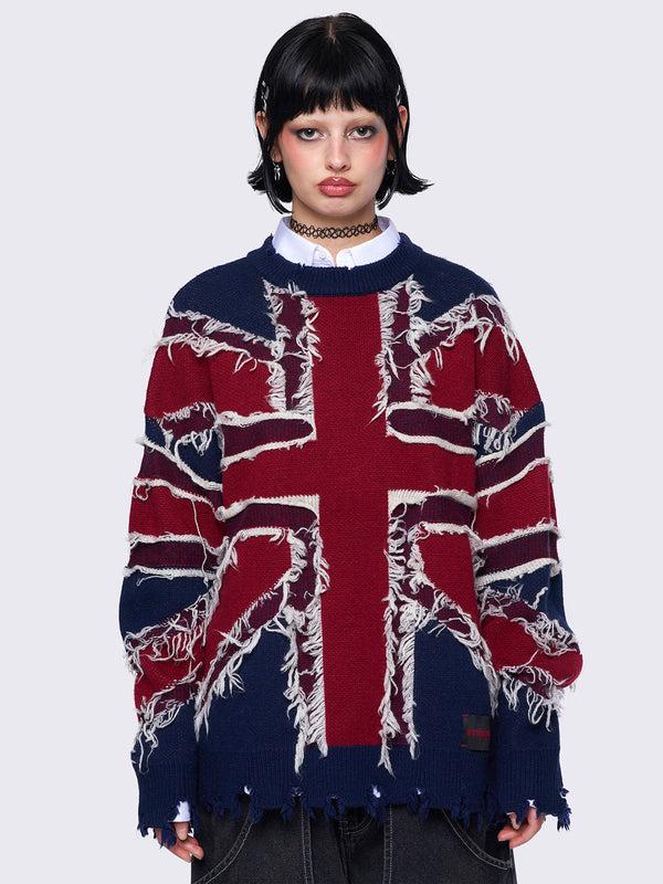 minga london Union Jack Sweater
