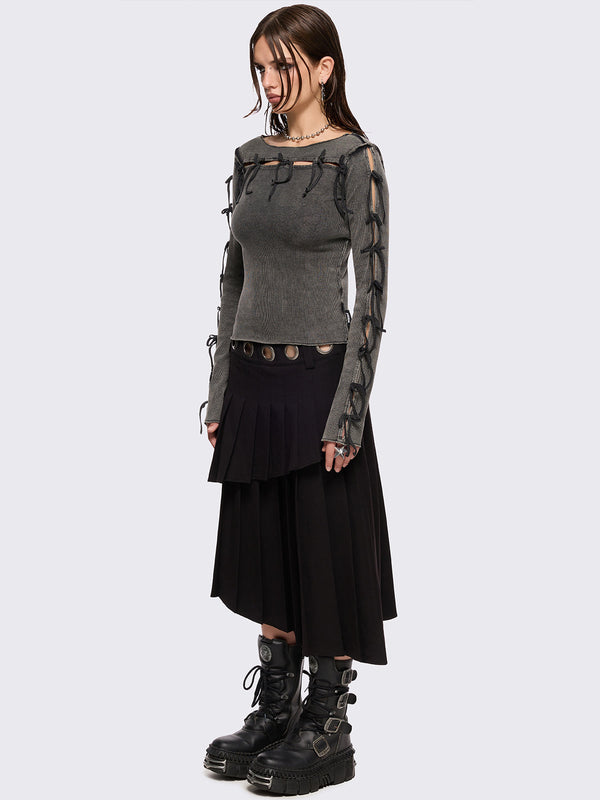 Minga London Valerie Pleated Skirt