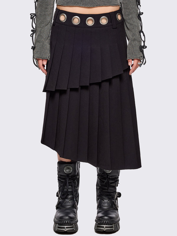 minga london Valerie Pleated Skirt