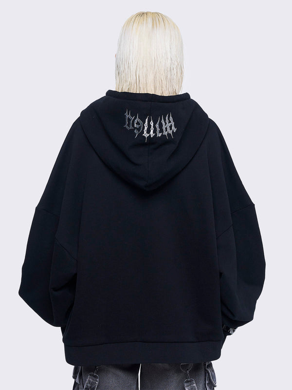 Minga London Venom Zip Up Hoodie