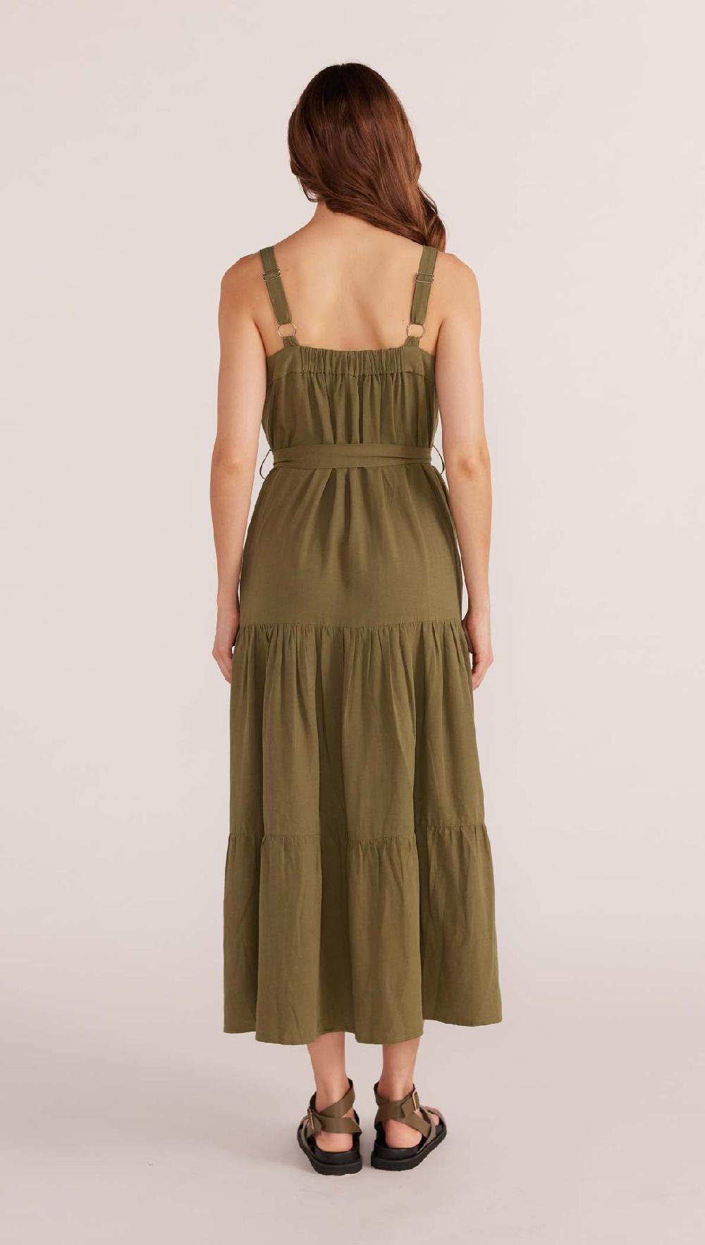 Minkpink Amara Tiered Midi Dress - Final Sale