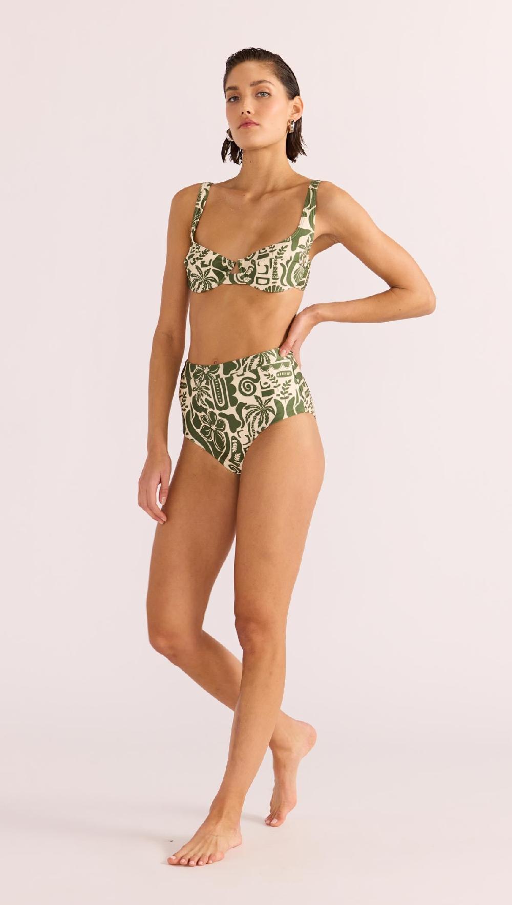 Minkpink Amos High Bikini Pant