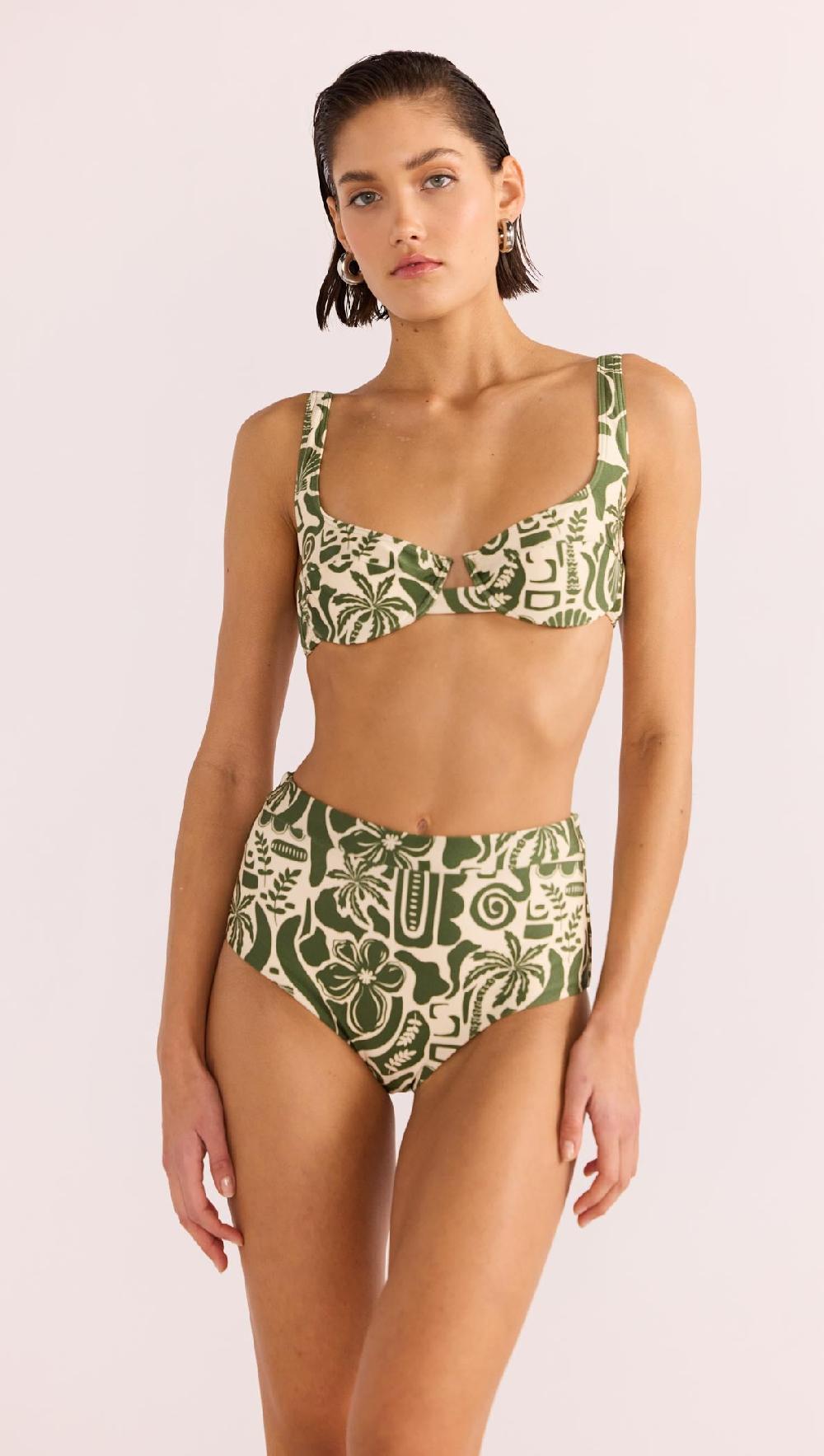 minkpink Amos High Bikini Pant