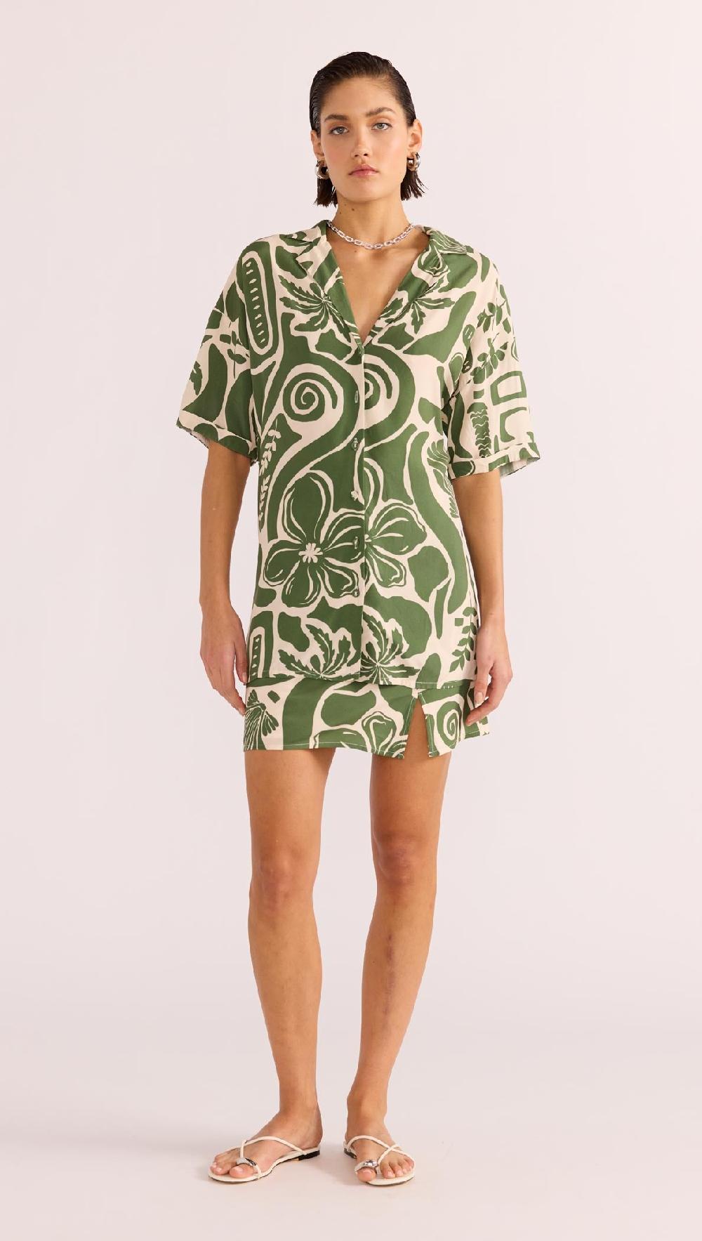 minkpink Amos Resort Shirt