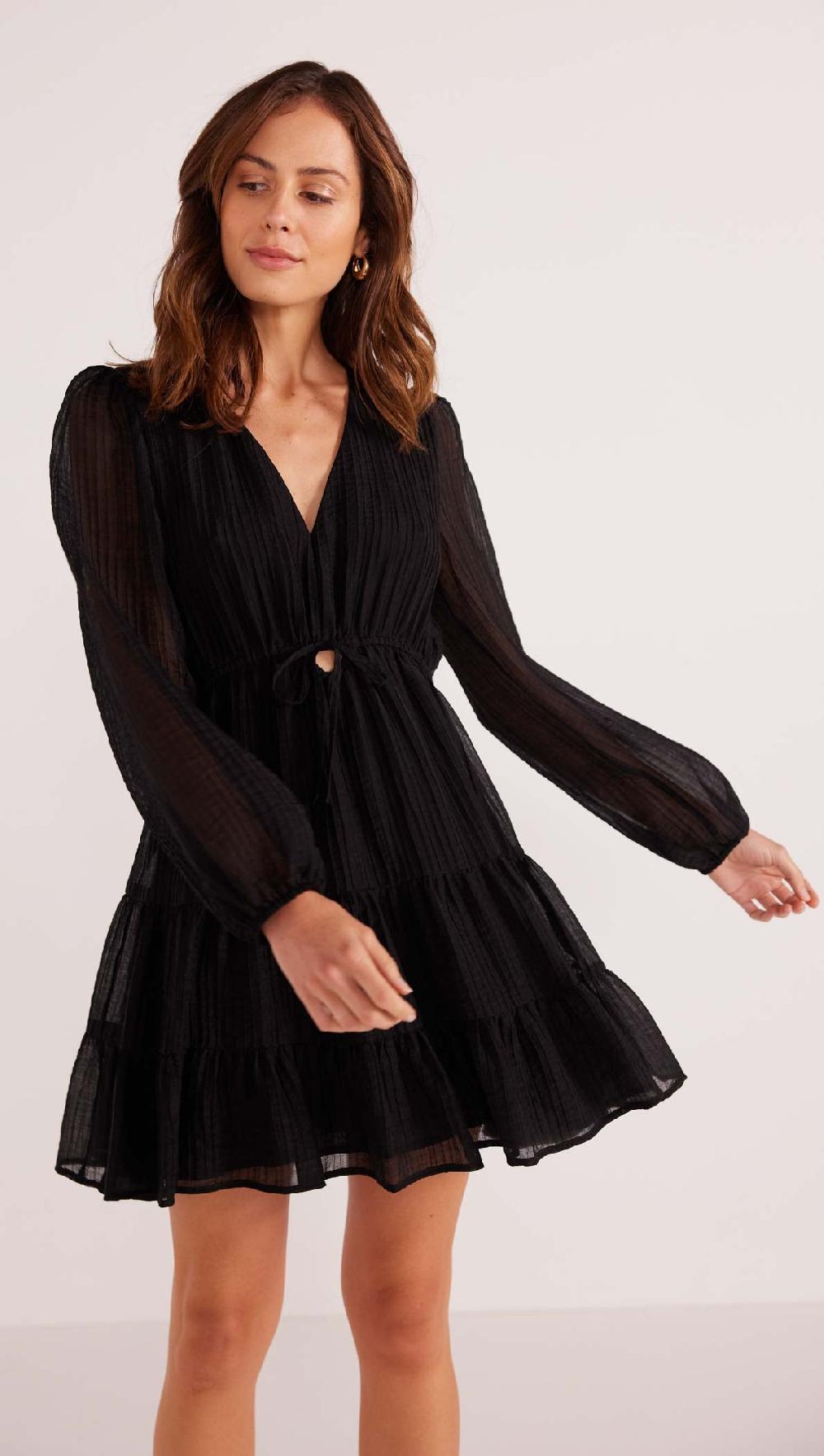 Minkpink Amy Long Sleeve Mini Dress - Final Sale