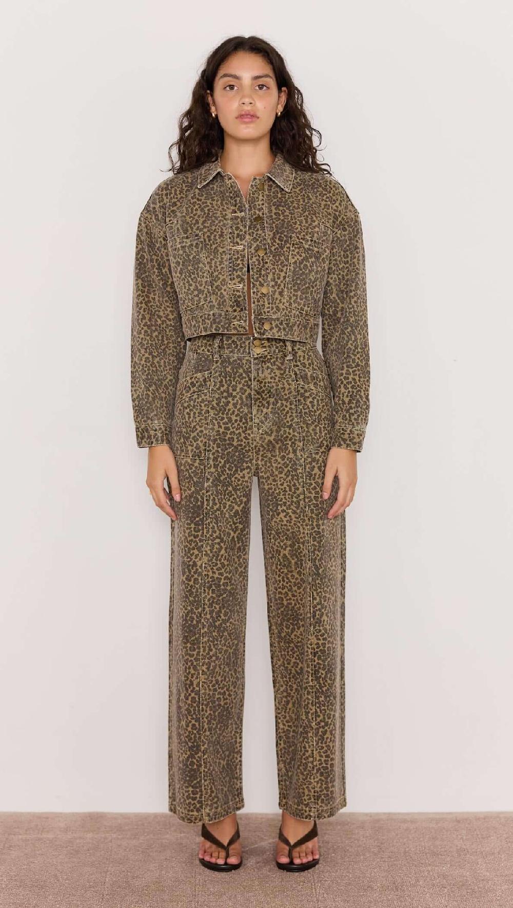 Minkpink Anouk Animal Print Jeans