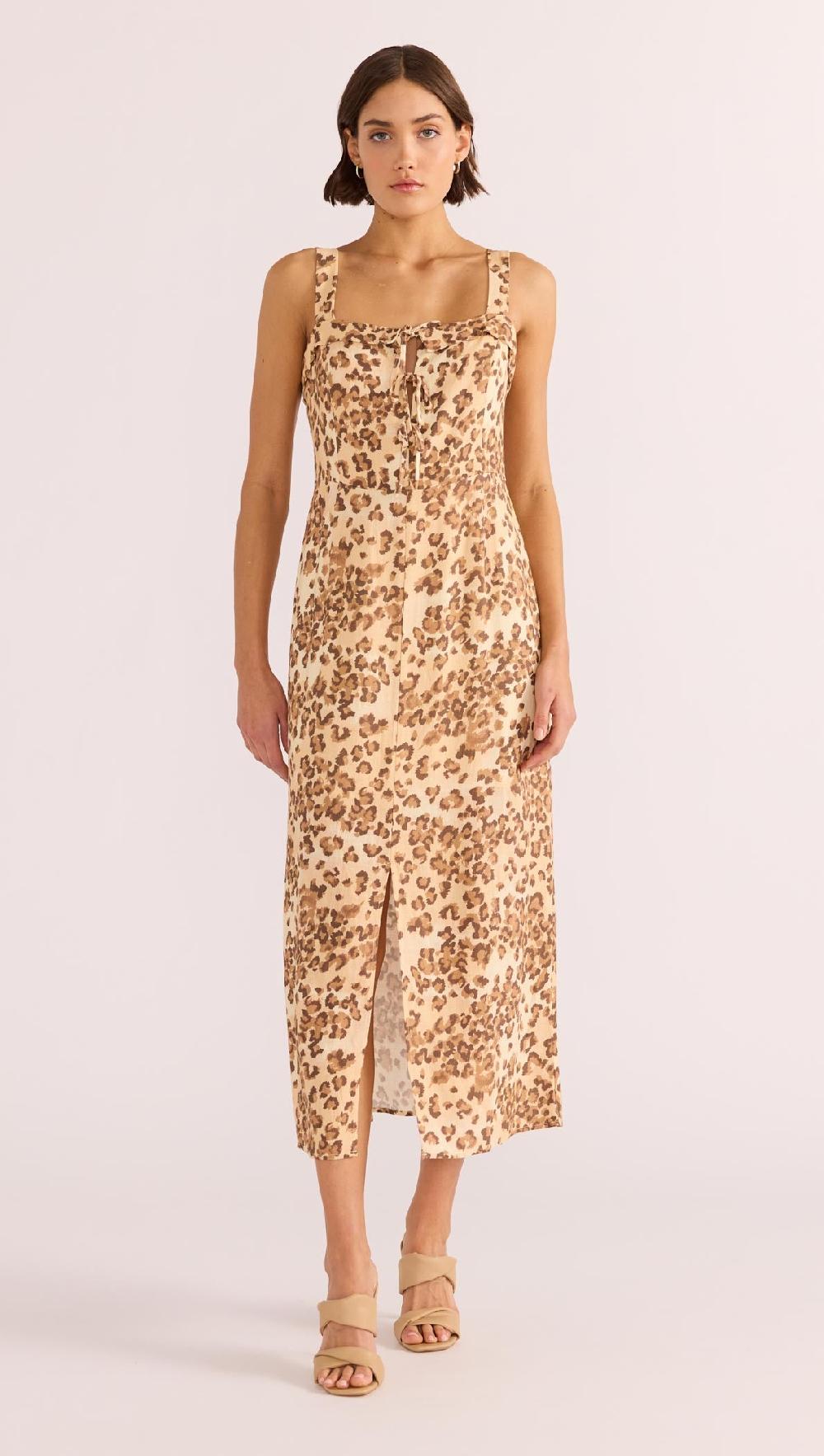 Minkpink Arden Tie Midi Dress
