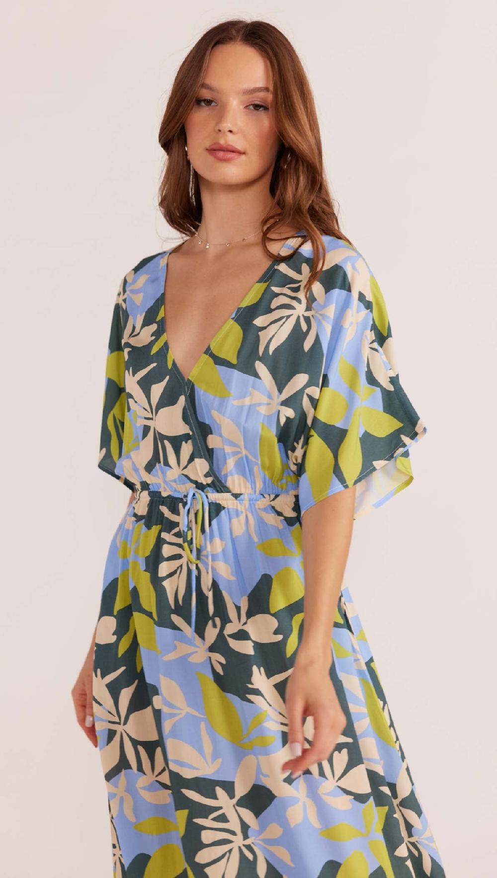 Minkpink Artistic Garden Midi Dress - Final Sale