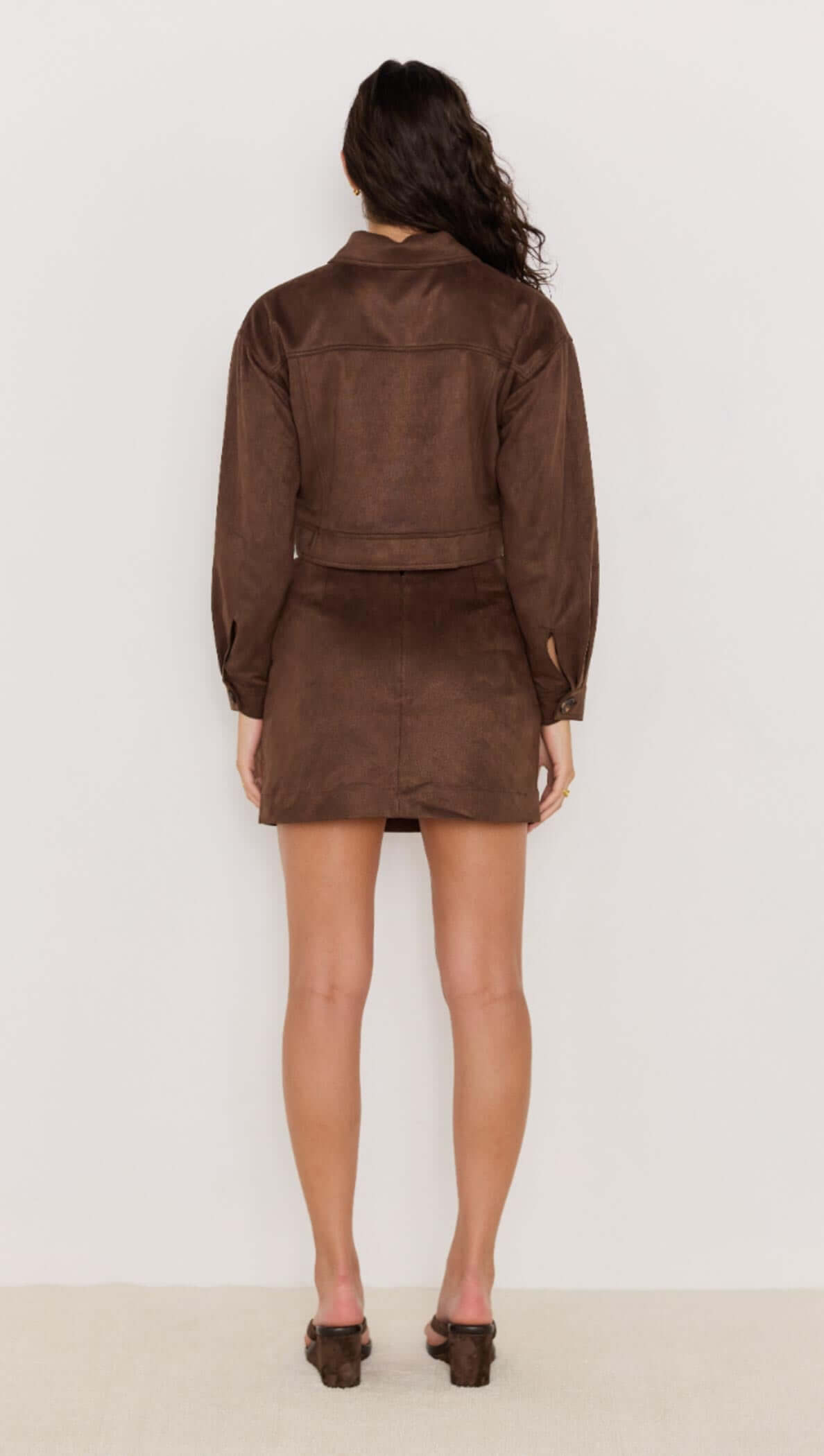 Minkpink Aston Suede Crop Jacket