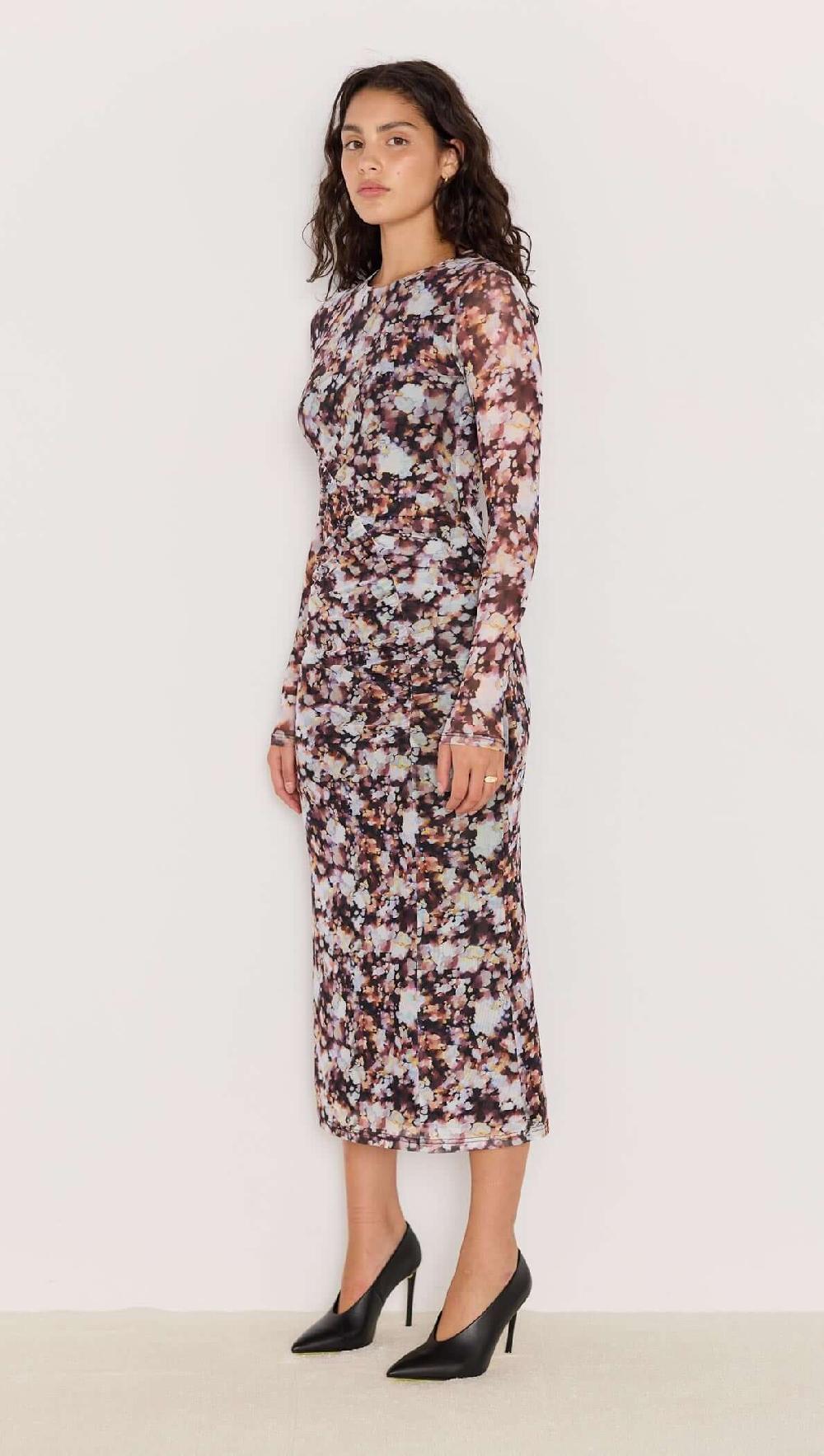 Minkpink Audrey Mesh Midi Dress