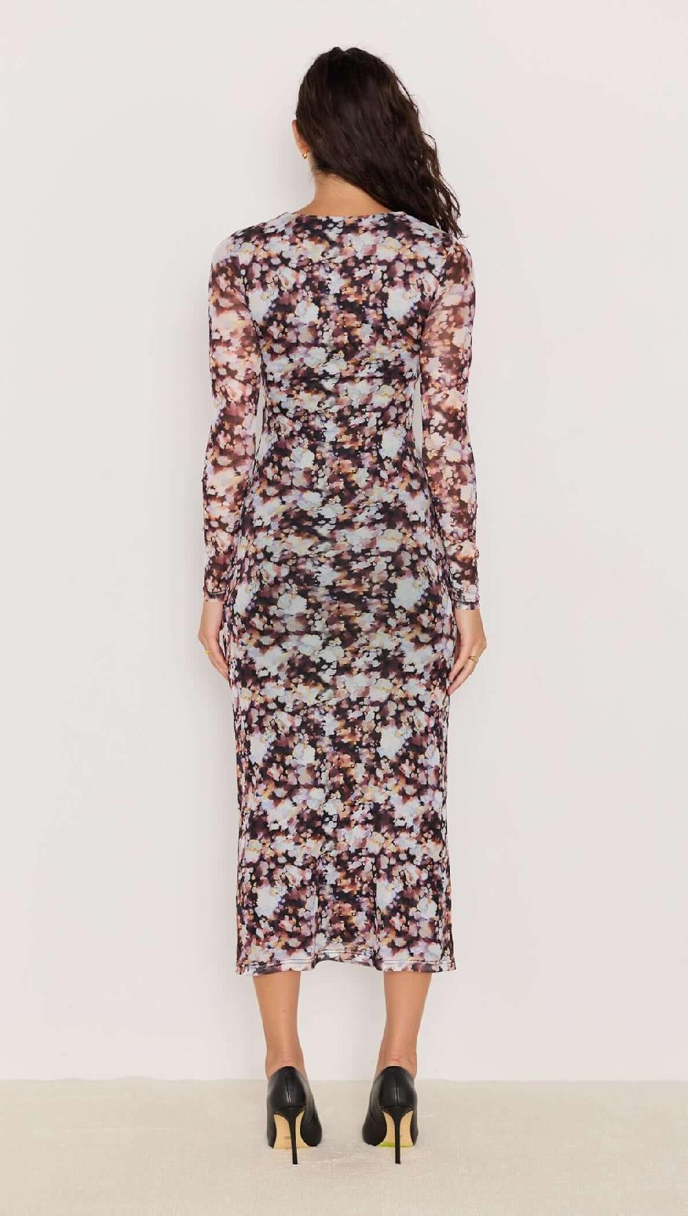 Minkpink Audrey Mesh Midi Dress