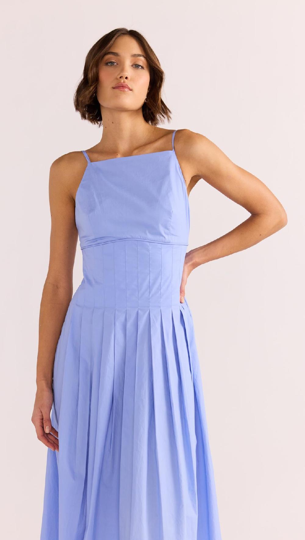 Minkpink Avalon Square Neck Midi Dress