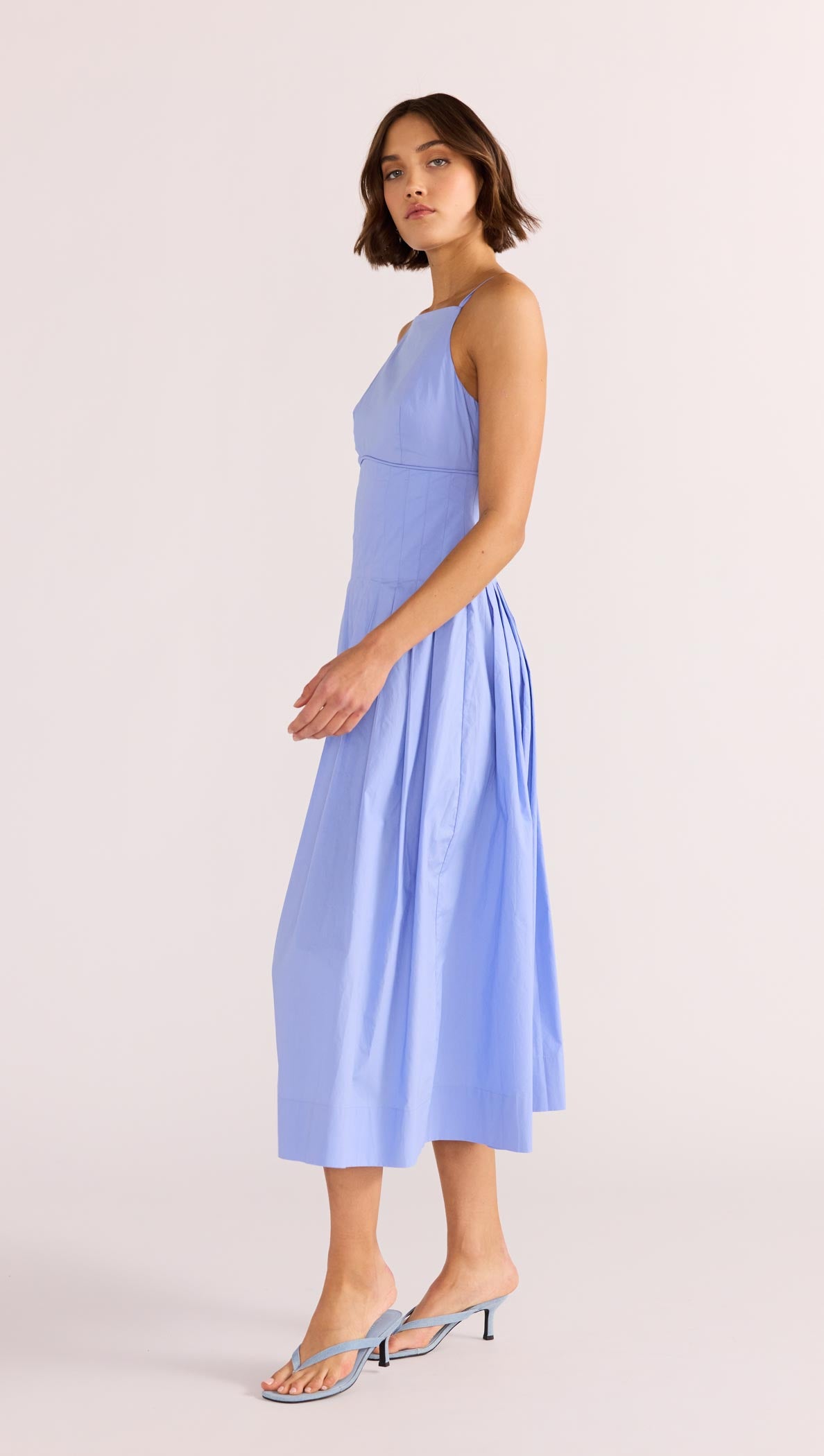 Minkpink Avalon Square Neck Midi Dress