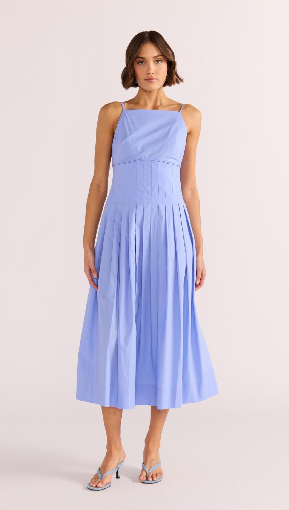 Minkpink Avalon Square Neck Midi Dress