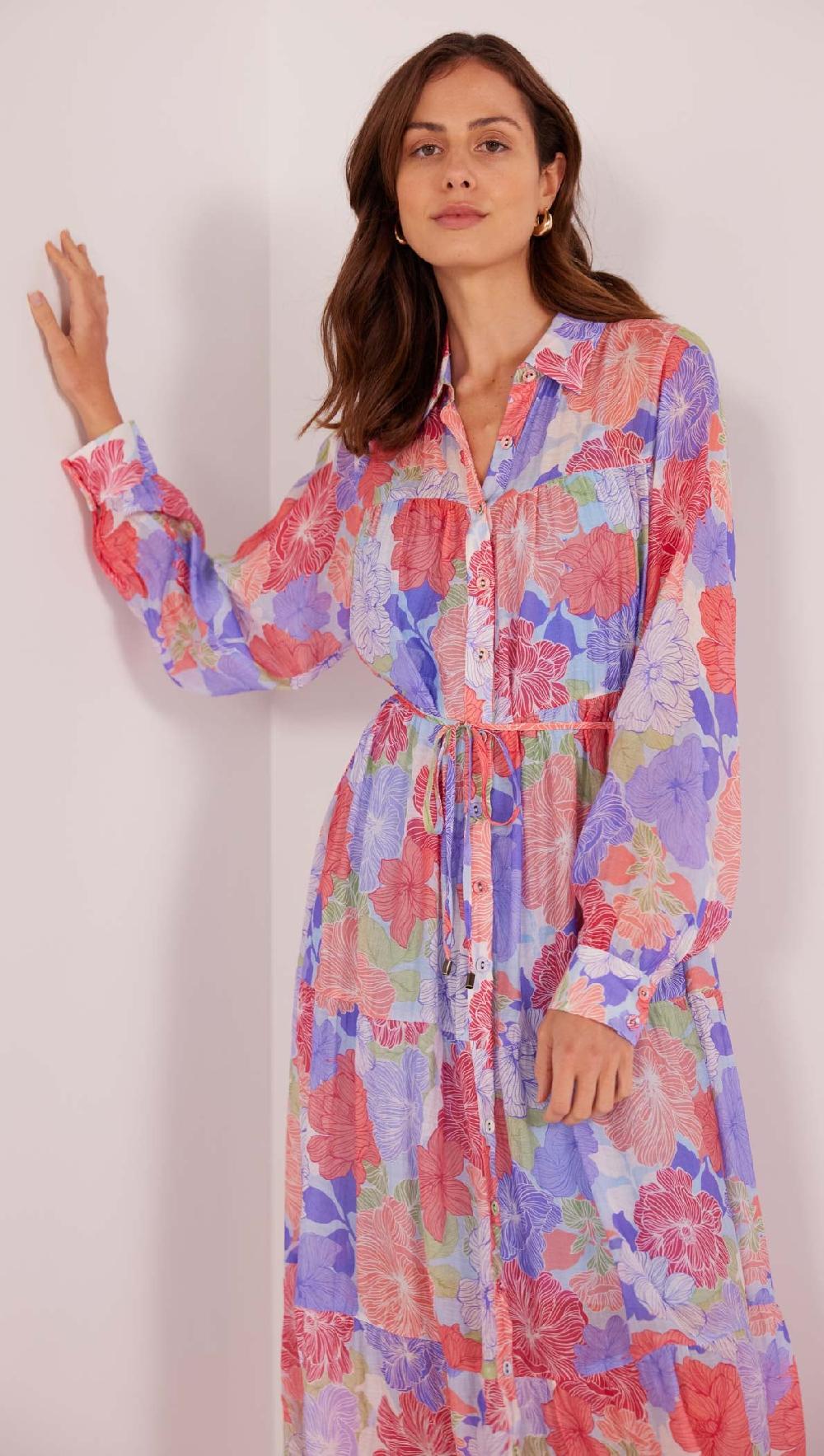 Minkpink Belle Button Down Midi Dress - Final Sale