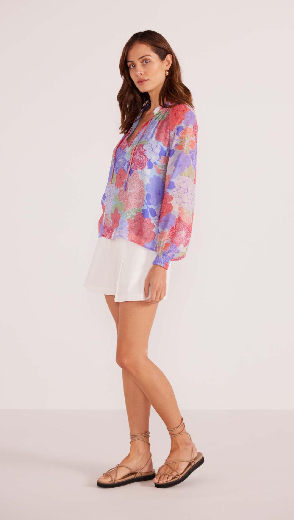 Minkpink Belle Long Sleeve Blouse - Final Sale