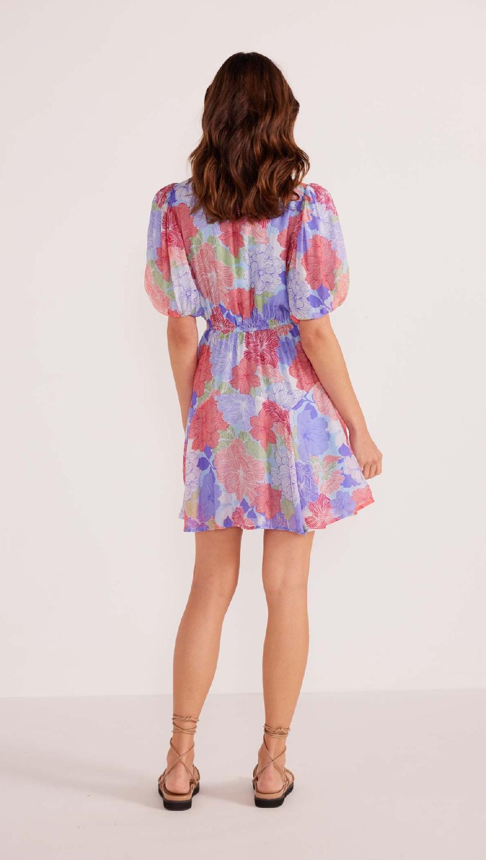 Minkpink Belle Puff Sleeve Mini Dress - Final Sale