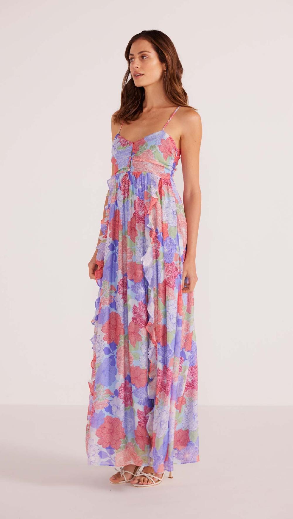 Minkpink Belle Ruffle Maxi Dress - Final Sale