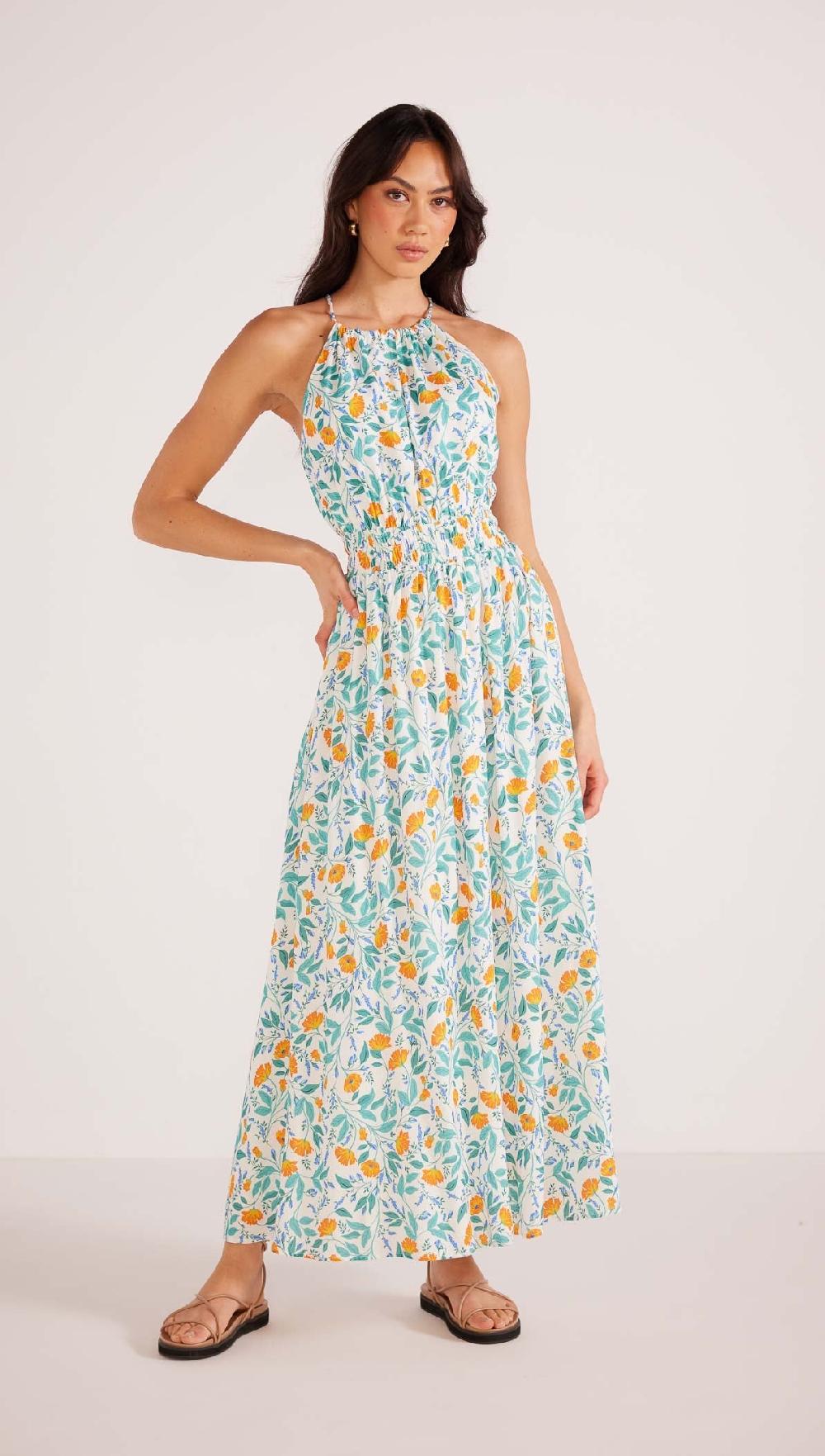 minkpink Bonnie Halter Midi Dress - Final Sale