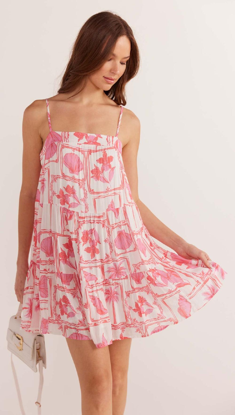 Minkpink Bria Tiered Mini Dress