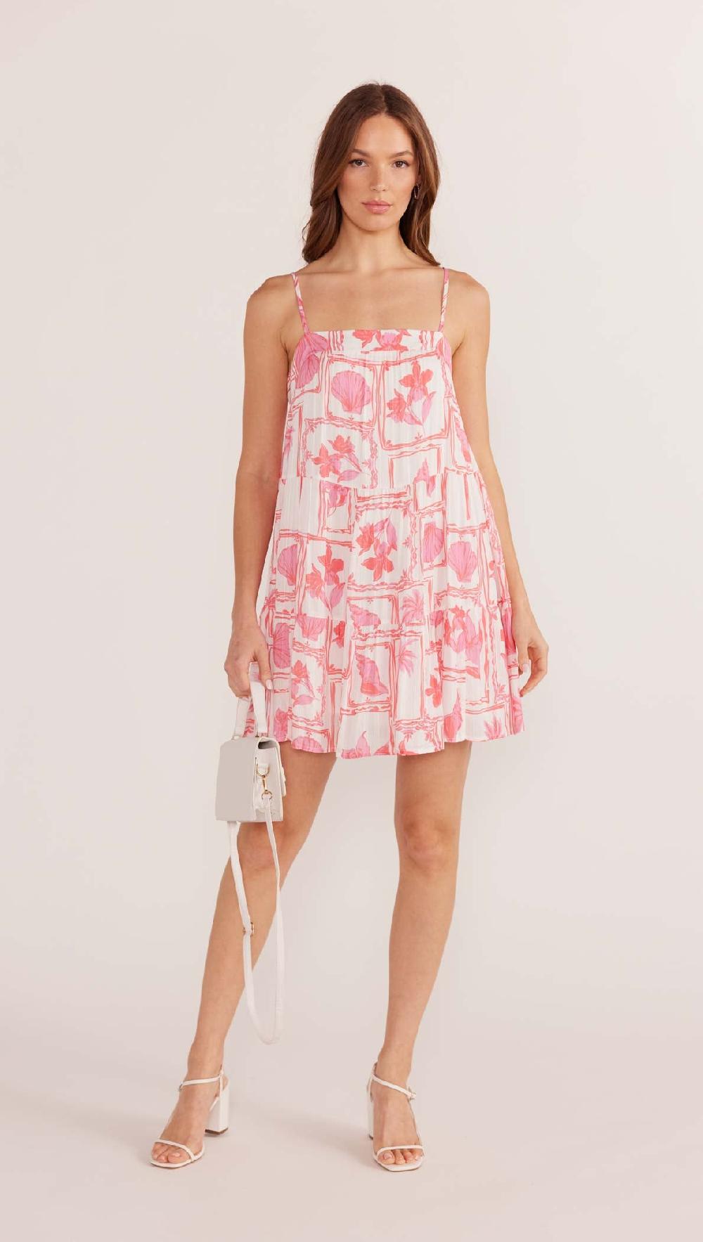 minkpink Bria Tiered Mini Dress