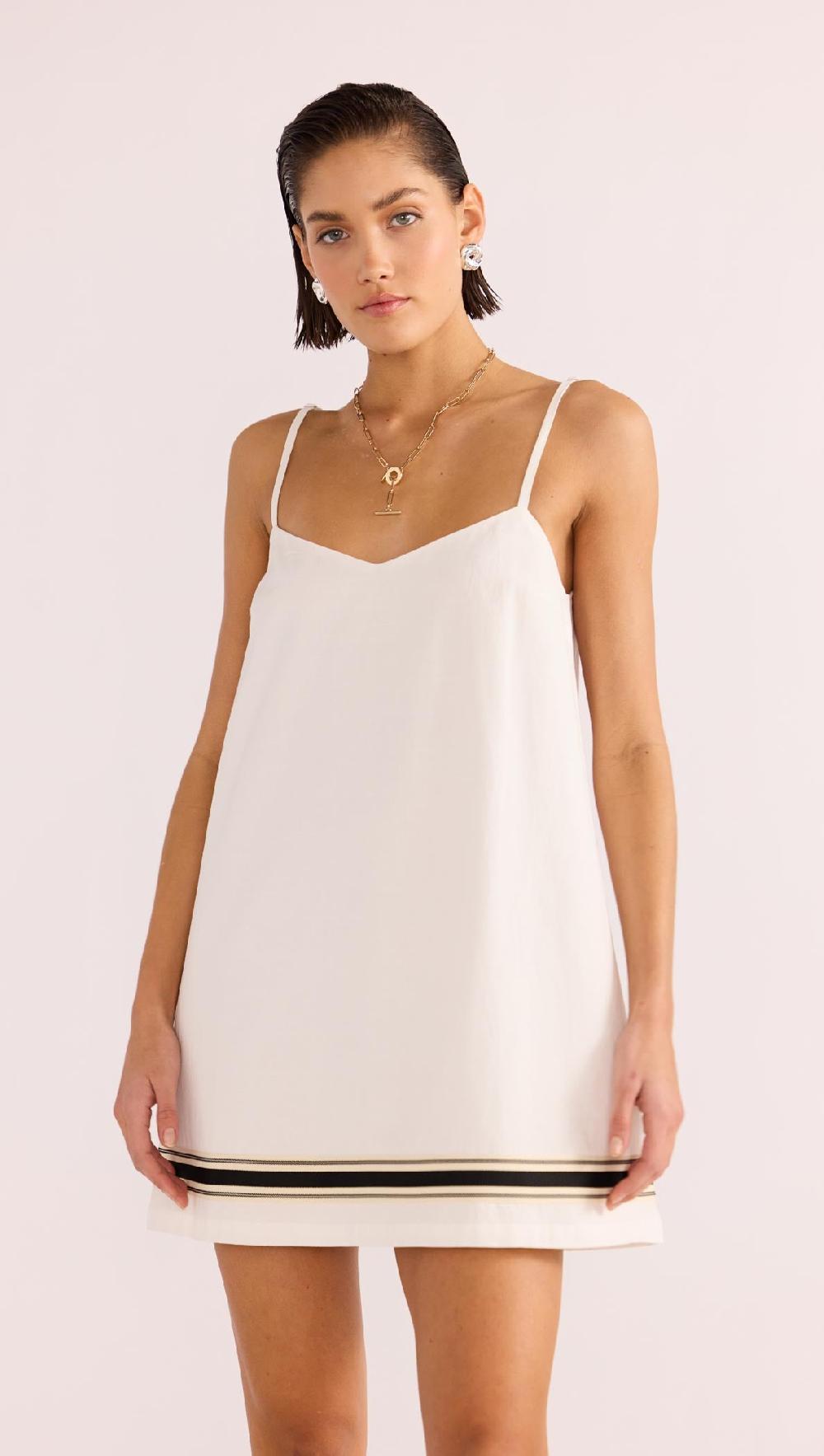 Minkpink Briar Trim Mini Dress