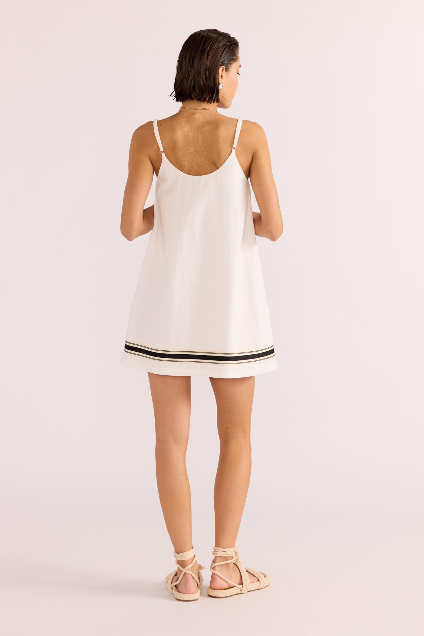 Minkpink Briar Trim Mini Dress