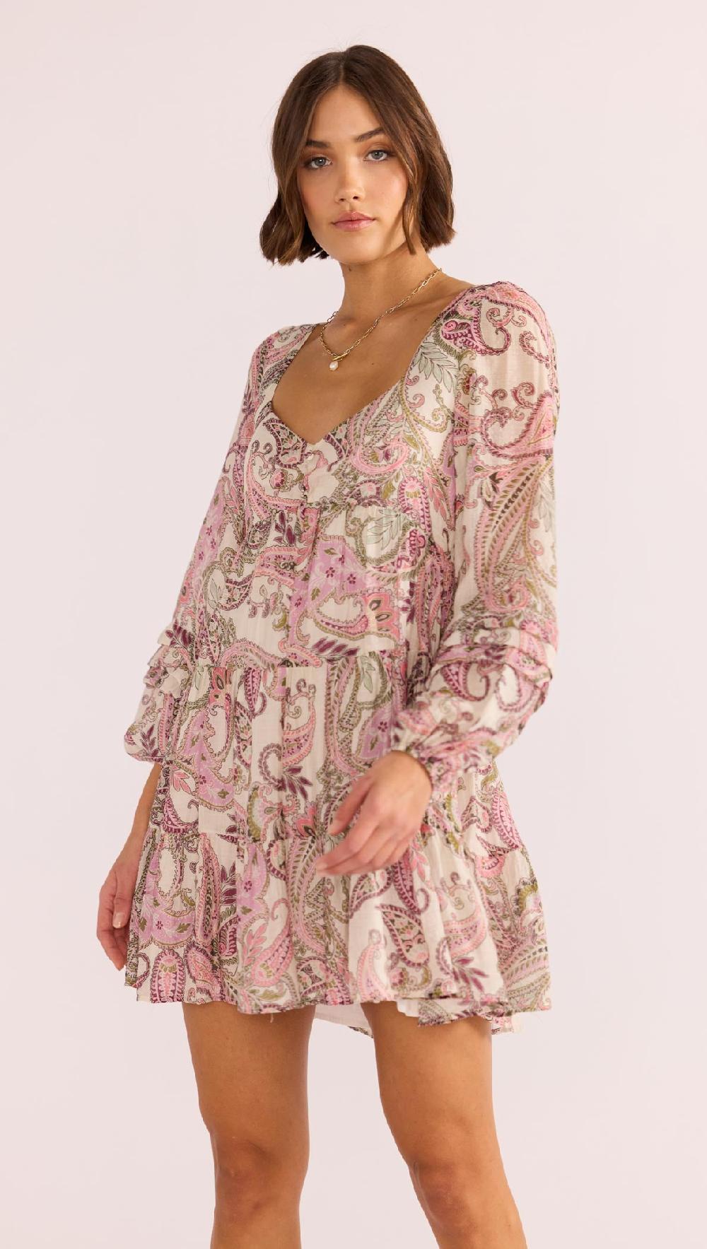 Minkpink Cadence Babydoll Mini Dress
