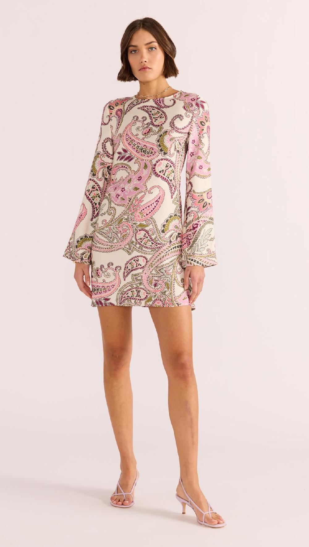 Minkpink Cadence Bias Mini Dress